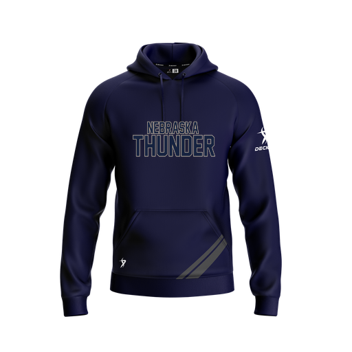 [FOLHSMNV-YXS-LOGO3] Decker Summit Hoodie (Youth XS, Navy, Logo 3)