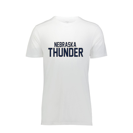 [FTSCUBWH-AS-LOGO3] Decker Men's Tri-Blend T-Shirt - Short Sleeve (Adult S, White, Logo 3)