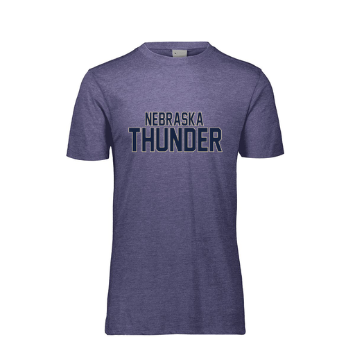 [FTSCUBRY-AS-LOGO3] Decker Men's Tri-Blend T-Shirt - Short Sleeve (Adult S, Royal, Logo 3)