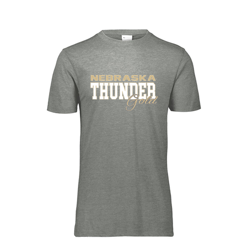 [FTSCUBGY-AS-LOGO2] Decker Men's Tri-Blend T-Shirt - Short Sleeve (Adult S, Gray, Logo 2)