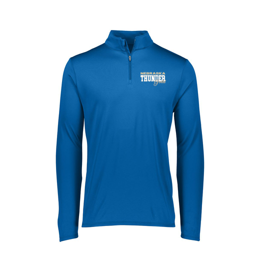 [FTLQFLRY-FAXS-LOGO2] Decker Women's Flex-Lite 1/4 Zip Shirt (Female Adult XS, Royal, Logo 2)