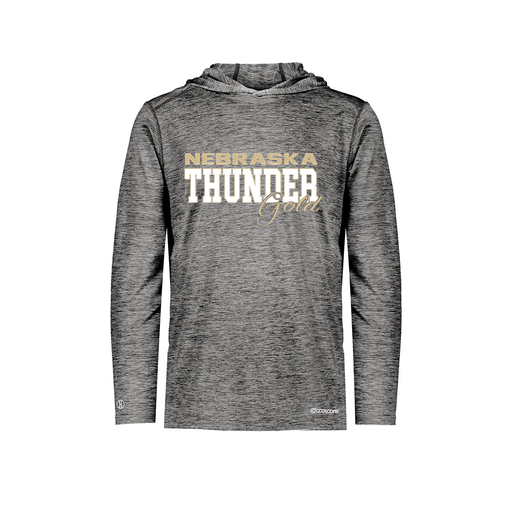 [FOLHCGBK-AS-LOGO2] Decker Men's Charge Hoodie (Adult S, Black, Logo 2)