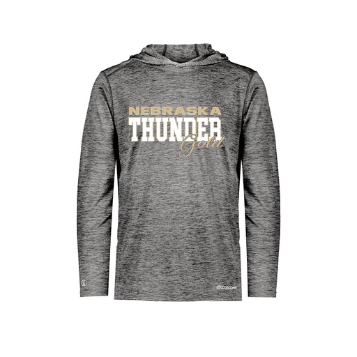 [FOLHCGBK-YS-LOGO2] Decker Youth Charge Hoodie (Youth S, Black, Logo 2)